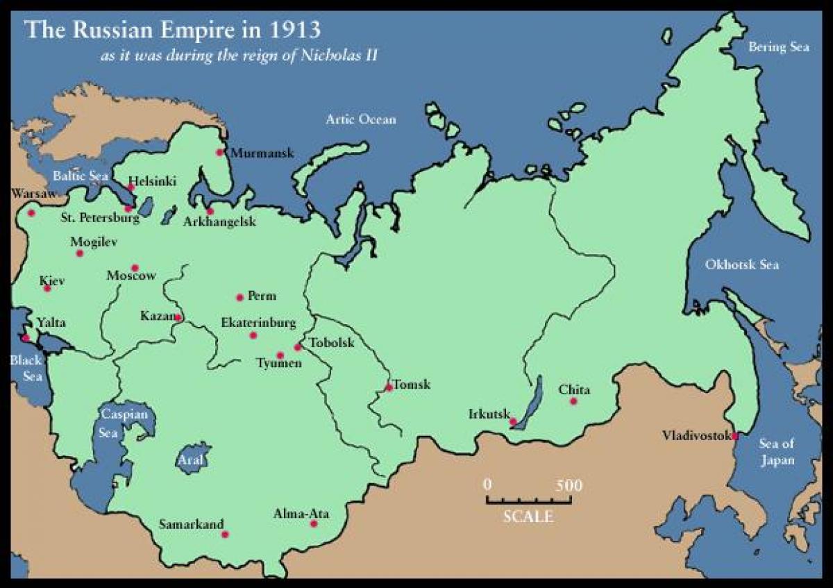 Europa 1900 Kort Kort Rusland 1900   Rusland 1900 kort (Østlige Europa   Europa) Europa 1900 Kort